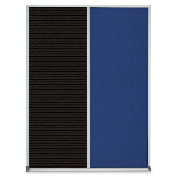 Single Door Radius Corkboard, 36"X36", B